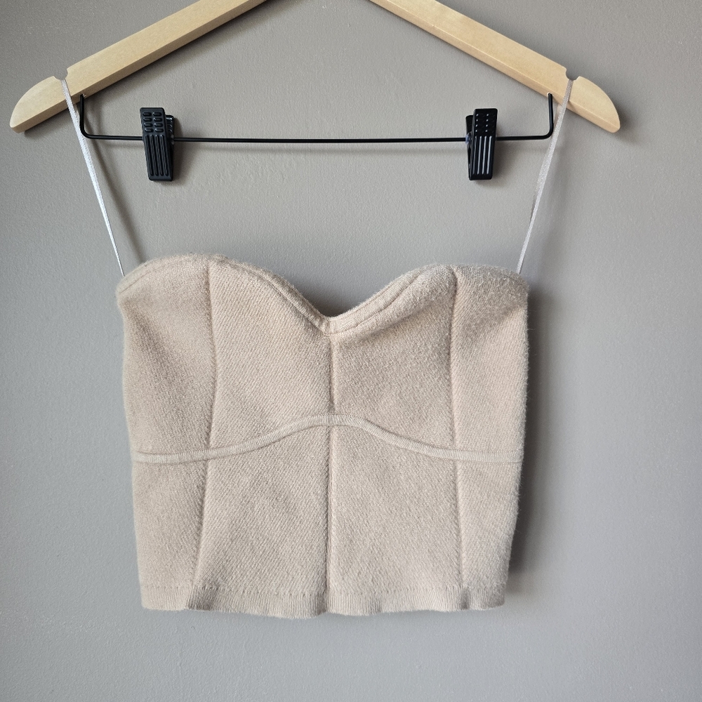 Princess Polly Cropped Corset Top Size S/M